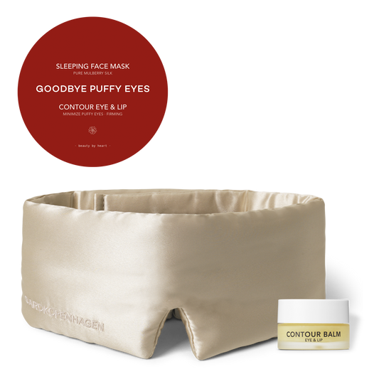 "GOODBYE PUFFY EYES" - Pure Mulberry silk 22 momme