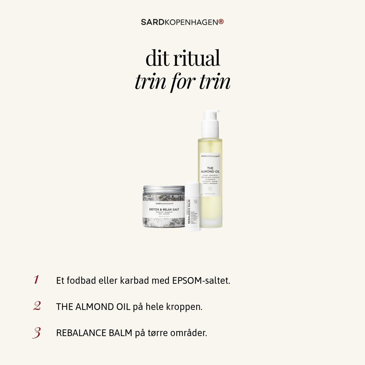 Sådan bruger du MamiMe 3 TRIMESTER – 3 trin – SARDKOPENHAGEN